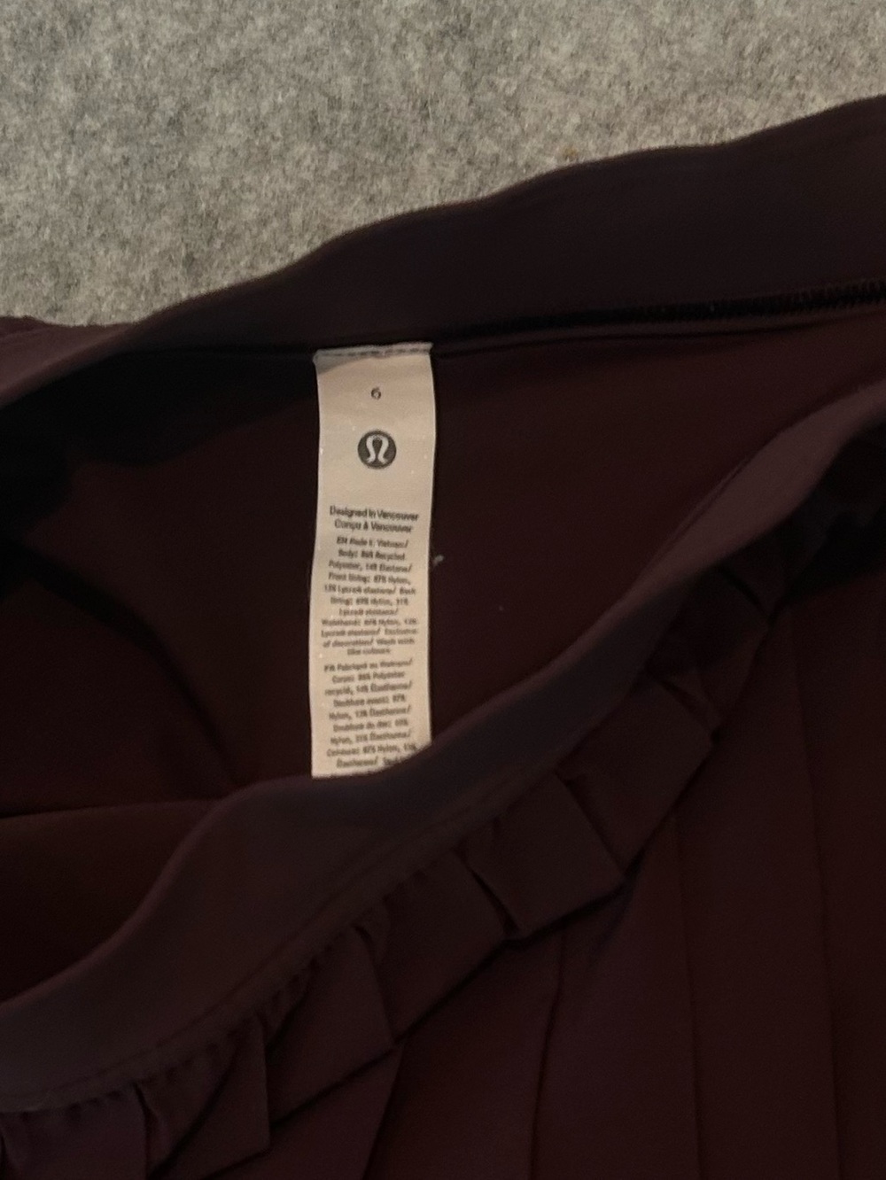 Lululemon Pleated Tennis 🎾 Skirt - Picture 4 of 4